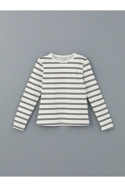 LC Waikiki منتجات فريزن ستور التي لا مثيل لها I تي شيرت بناتي بياقة صفرية من ...