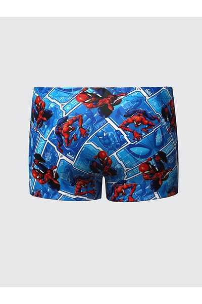 LC Waikiki New Season Spider-Man Printed Quick Dry Uv Protection Boys Boxer Swimsuit - S5Km34Z4