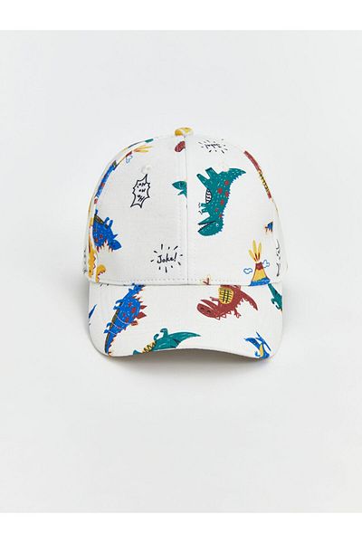 LC Waikiki New Season Dinosaur Printed Boy's Cap - S5Di36Z4