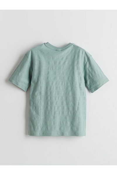 LC Waikiki Νέα σεζόν Crew Neck Boy's Tisort - S5DV37Z4