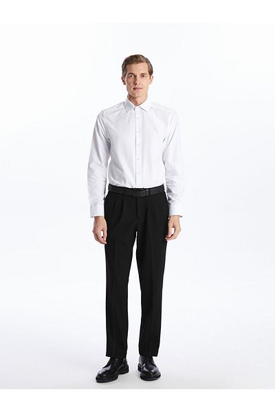 LC Waikiki Ανδρικό πουκάμισο μακρυμάνικο Poplin Slim Fit - S50981Z8
