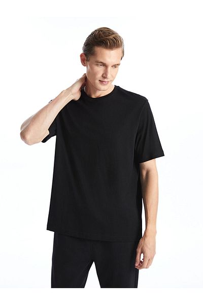 LC Waikiki Ανδρικό T-Shirt LCW Crew Neck χτενισμένο βαμβακερό