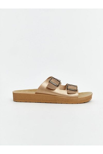LC Waikiki Double Banded Buckle Women's Slippers
