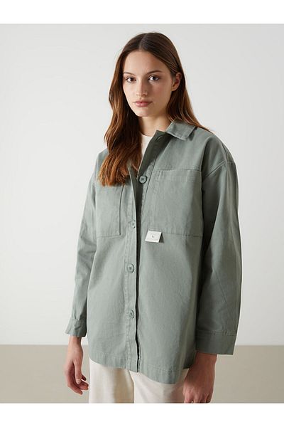 LC Waikiki New Season Oversize Women's Shirt Tunic - S5Ke03Z8