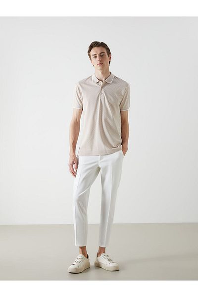 LC Waikiki Ανδρικό μπλουζάκι πικέ με κοντό μανίκι LCWAIKIKI Classic Polo λαιμόκοψη