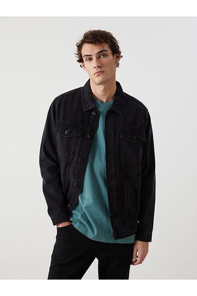 LC Waikiki Ανδρικό τζιν μπουφάν LCW Jeans Standard Fit