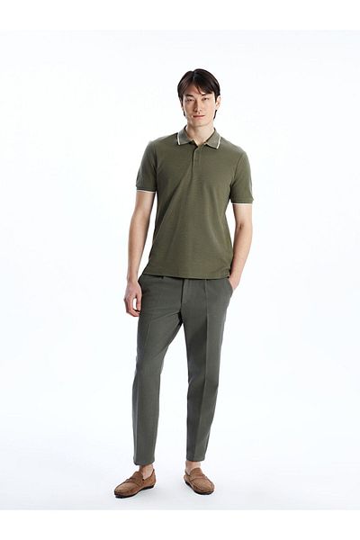 LC Waikiki New Season Polo Neck Short Sleeve Men's T-Shirt - S55147Z8