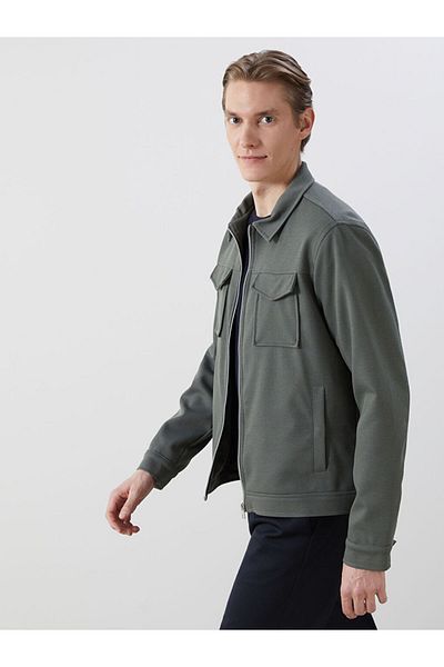 LC Waikiki LCW Vision Slim Fit Shirt Collar Men's Coat