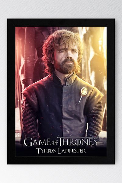Saturn Game of Thrones Tyrion Lannister Pictură înrămare - Poster din seria Game of Thrones
