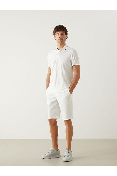 LC Waikiki New Season Polo Neck Short Sleeve Men's T-Shirt - S55149Z8