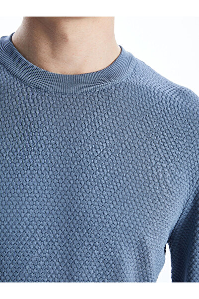 LC Waikiki Pulover de tricotaj pentru bărbați, cu mânecă lungă și cu gât