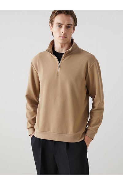 LC Waikiki Lcw Vision Stand Collar Men's Sweatshirt