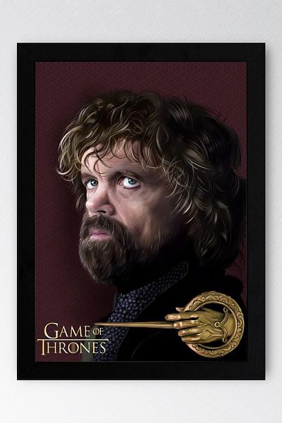 Saturn Game of Thrones Tyrion Lannister Pictură înrămare - Poster din seria Game of Thrones