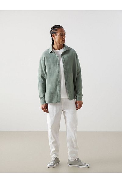 LC Waikiki Ανδρικό μακρυμάνικο πουκάμισο XSIDE Regular Fit