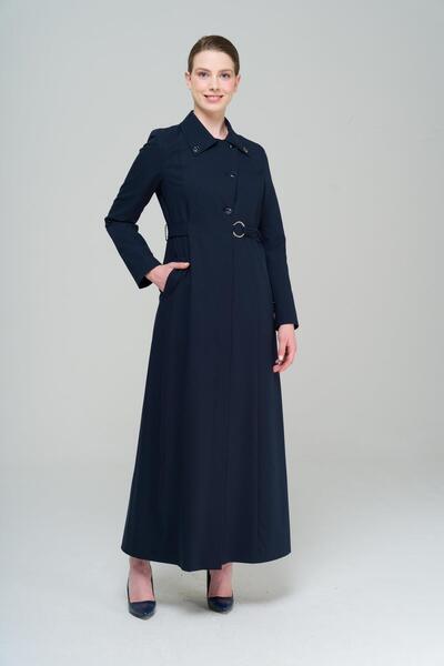 Olcay معطف فوقي مبطن أزرق داكن 6568 مفصل ="<<content>></content>