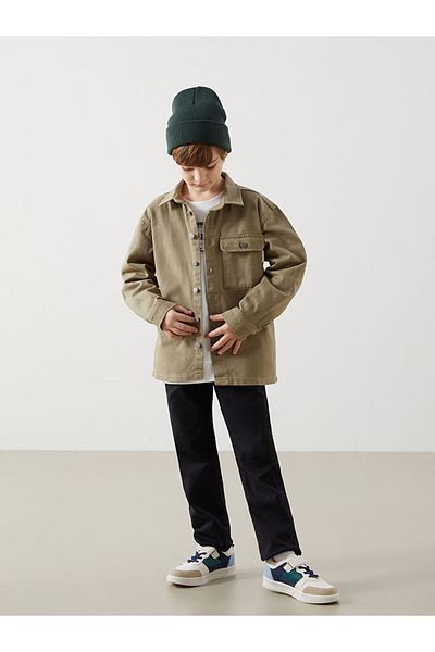 LC Waikiki Long Sleeve Boy's Shirt Jacket