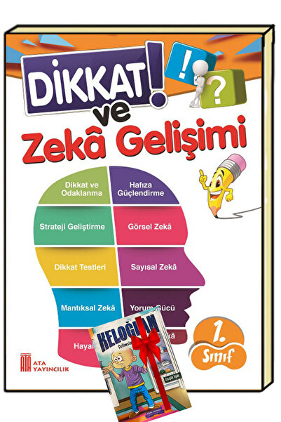 Ata Yayıncılık Dikkat Akıl Zeka Oyunları (dazo) 1. Sınıf