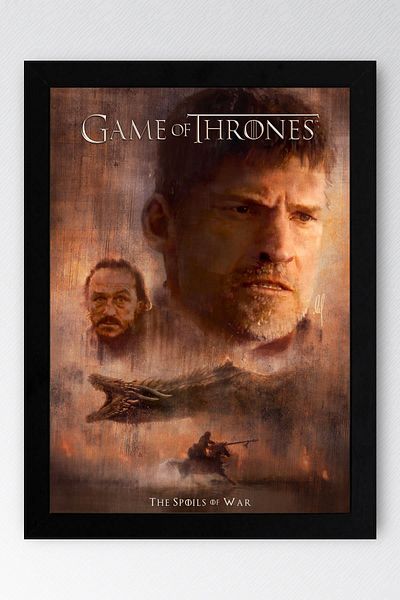 Saturn Game of Thrones Jaime Lannister Pictură înrămată - Poster din seria Game of Thrones