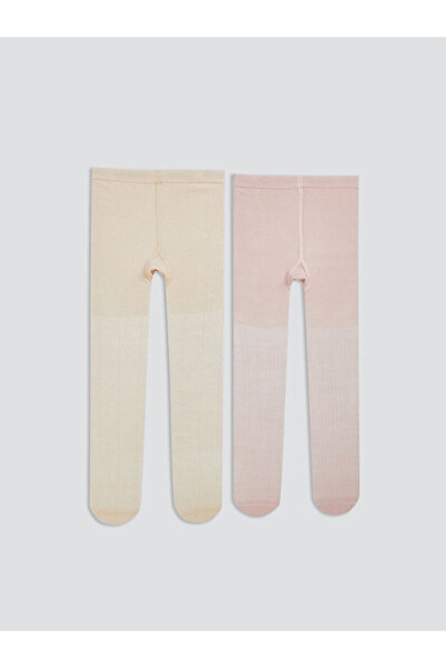 LC Waikiki Baby Girl Pantyhose 2 Pack - S53610Z1