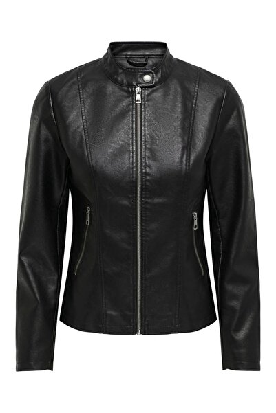 ONLY Kadın Deri Ceket Onlmelisa Faux Leather Jacket Cc Otw
