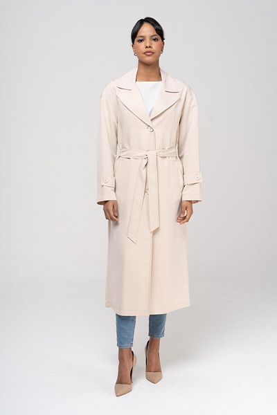 Olcay Trench Necăptusit BEIGE 6545