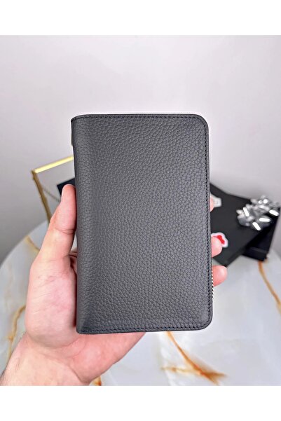 Fil Deri Genuine Leather Multi-Compartment Zippered Luxury Women's Wallet 2091