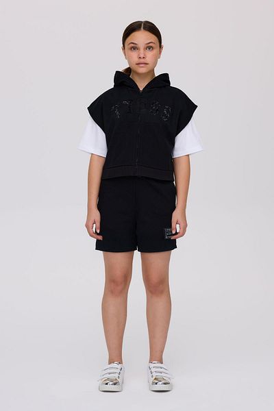 Tyess BG Store Girl's Black Vest