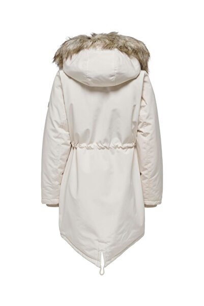 ONLY Onlsylvi Parka Jacket Life Cc Otw Women's Beige Parka - 15322159