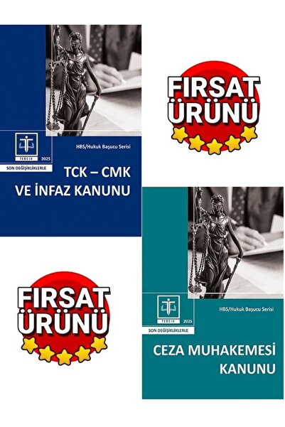Tercih Akademi Yayınları Tercih Ceza Muhakemesi Kanunu 2025+Tercih TCK–CMK ve...