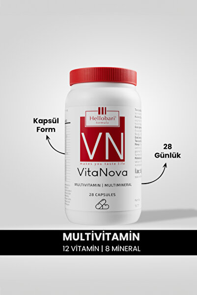 VitaNova | Multivitamin | Multimineral | 28 Kapsül