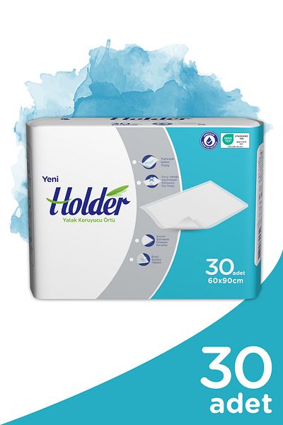 Holder Patient Bottom Opening Mattress Protector Cover 60*90cm (Inner Piece 30 Pieces) Single Pack