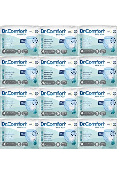 Dr.Comfort حفاضات المريض سراويل داخلية ماصة للبالغين مقاس كبير جدًا (XL) 360 ...