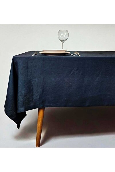 PİKKO HOME كتان أسود سميك (ك)