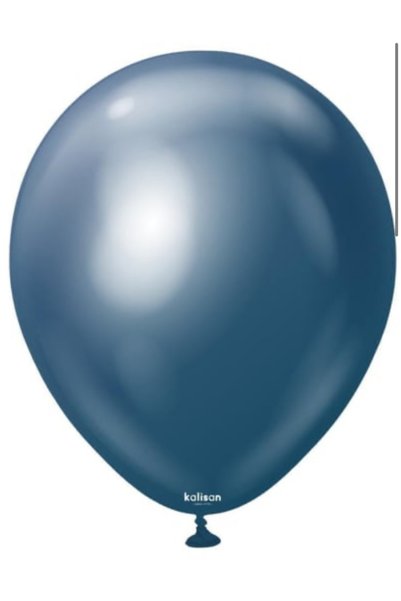 Çemrek Süs Parti KAlisan 5 inç Krom Balon 100 lü Paket