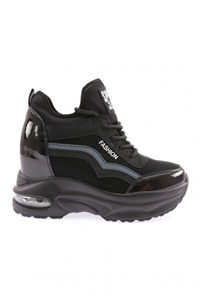 Guja High Air Base Black Fashion Sneakers - Imported