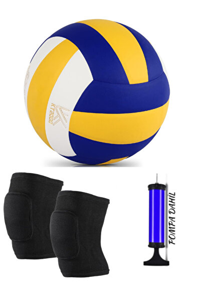 Janissary Voleybol Dizliği + Voleybol Topu Dikişli  Yumuşak Deri Antereman Ve...