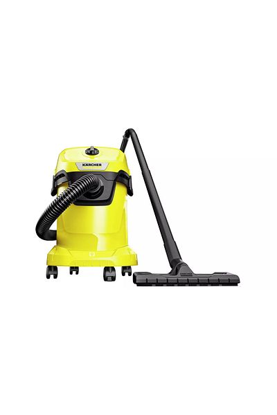 Karcher مكنسة كهربائية للتنظيف الجاف والرطب بقوة 1000 واط - WD 3 V-17/4/20