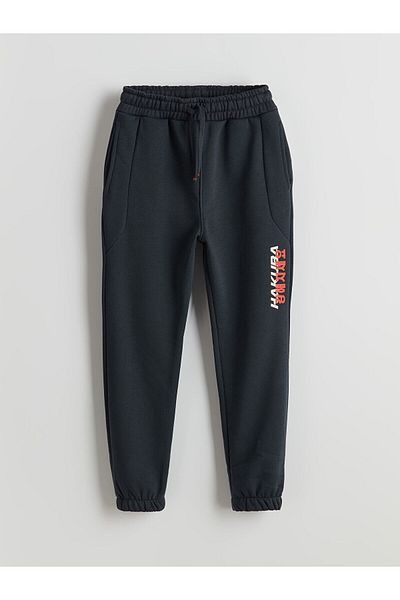 LC Waikiki Pantaloni de sport Jogger groși pentru băiat cu talie elastică