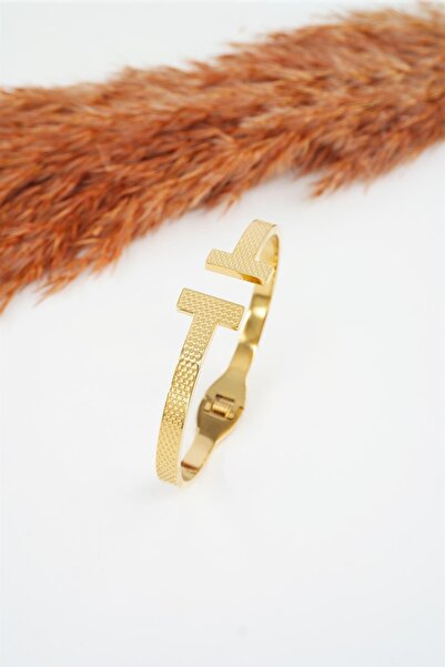 By Zeyna Aksesuar سوار نسائي من الفولاذ المقاوم للصدأ سعة 316 لتر مضاد للحساسية