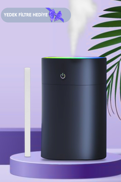 ALFAGİFT 400 ML Ultrasonik Hava Nemlendirici ve Aroma Difüzörü- LED Işıklı Bu...