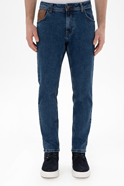 U.S. Polo Assn. Erkek Koyu Mavi Jean Pantolon 50290261-DN0023