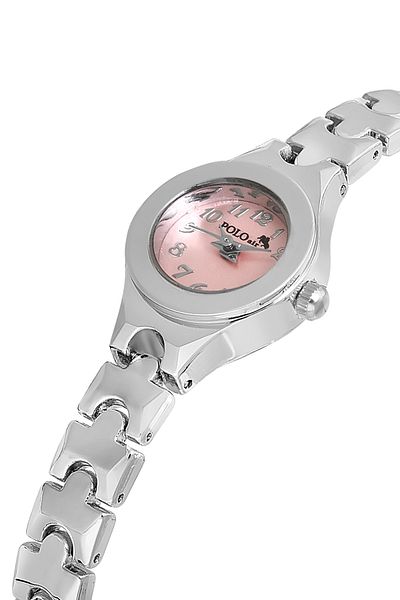 Polo Air Silver Pink Tiny Women's Wristwatch - Numerals Pl-1524B4X