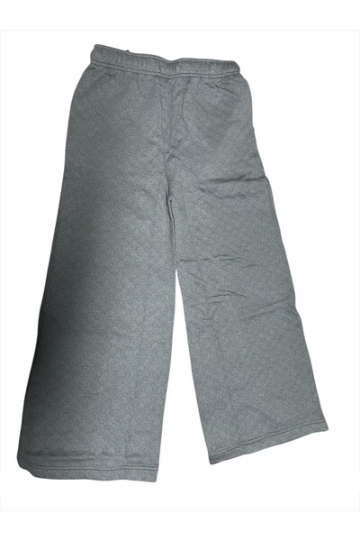 Converse Geniş Paça Siyah Kız Çocuk Eşofman Altı 4CH012-GDA-CNVG STAR POINTELLE PANT