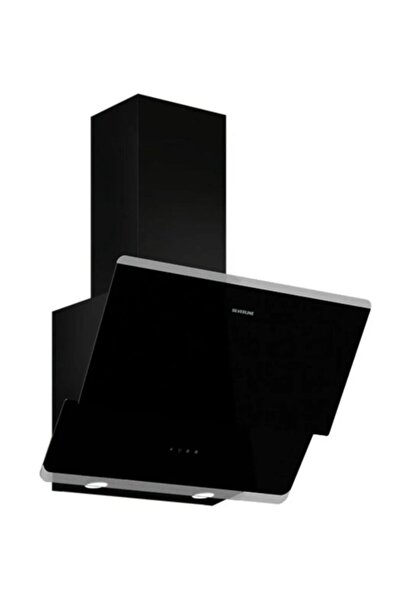 Silverline İkili Siyah Ankastre Set ( 3490 Oslo Siyah Davlumbaz - VC8210B01 Elektrikli Ocak )