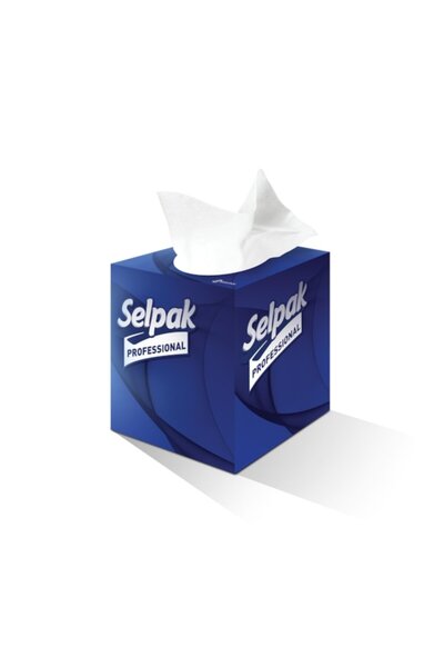 Selpak Professional Premium Butik Kutu Mendil 21 x 18 cm 48 Yaprak