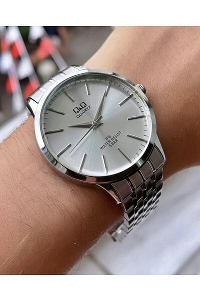 Q&Q  Men's Metak Cord Wristwatch