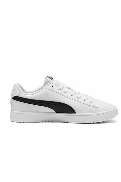Puma Ανδρικά Sneakers Λευκά-Μαύρα Αθλητικά Παπούτσια