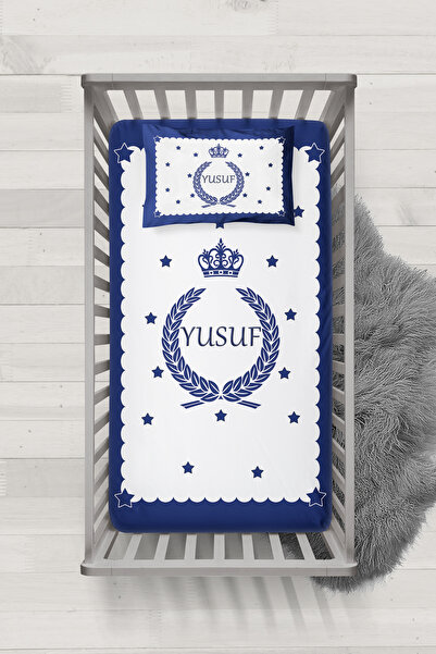 MEKTA HOME BEBEK İSİMLİ BEŞİK YATAK ÖRTÜSÜ MİBYÖ-9028