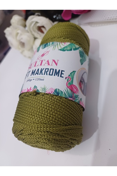 Sultan soft makrome 1610 yaprak yeşili