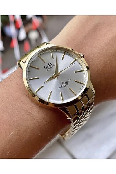 Q&Q Men's Metak Cord Wristwatch